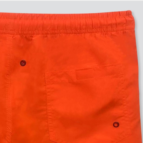 Atletiska snabbtorkande shorts för män med fickor Surfstrandshorts för inomhus- och utomhusaktiviteter fluorescent green l