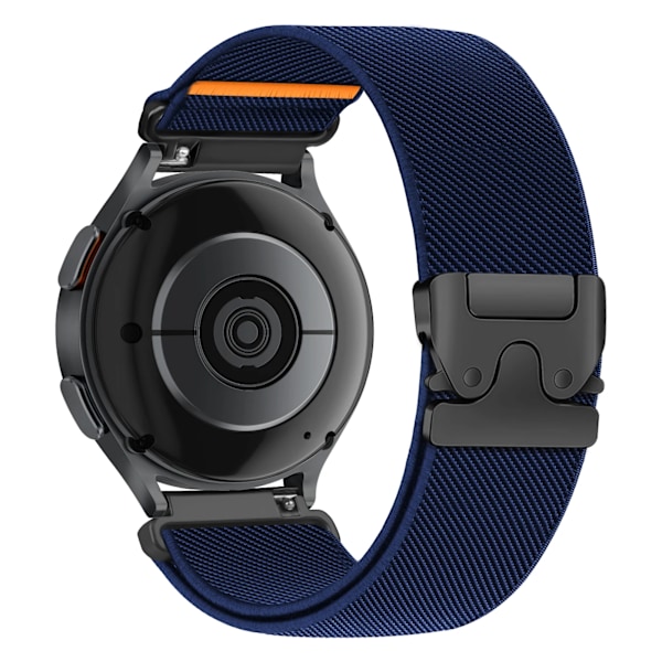 20mm 22mm Klockarmband För Samsung Galaxy Watch 7/FE/5/pro/6/4/Classic/3 Fallskärmsarmband correa Huawei watch GT 2 3 4 5 Band Midnight blue Galaxy 6-6 classic