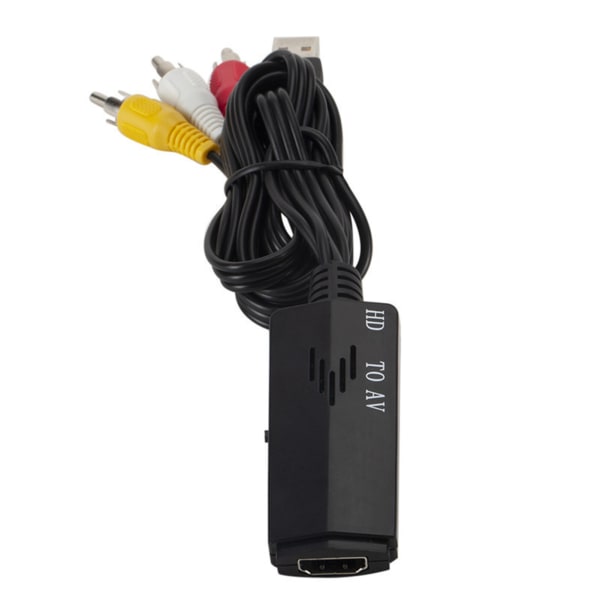 4-i-1 Video Audio Connector Kabel AV RCA Adapter Converter Kompatibel med HDMI a