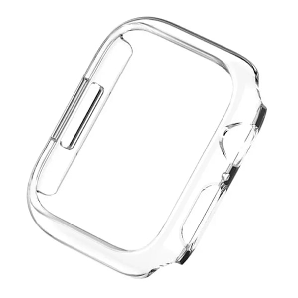 Skal för Apple Watch 45mm 41mm 40mm 44mm 42mm 46mm Skyddande Hölje Matt Hård PC Stötfångarram Utan Glas iWatch 10 SE 9 8 7 6 5 4 transparent Series Ultra1 2 49MM