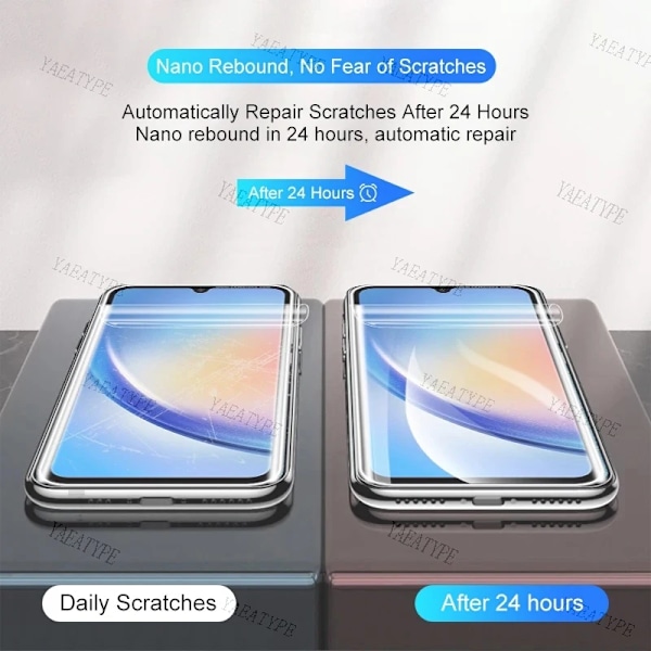3 st Hydrogel Film för Samsung Galaxy S8 S9 S10 S10E S20 S21 S22 S23 Plus FE Ultra 5G Skärmskydd For Samsung S8 Plus Hydrogel Film