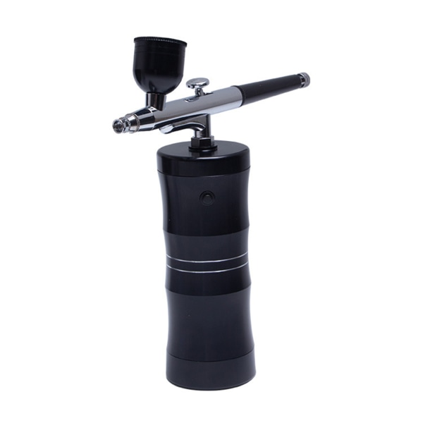 Hydrating Face Humidifier Spray Handheld USB Oxygen Injection Moisturizer för Face Home Spa Hud black