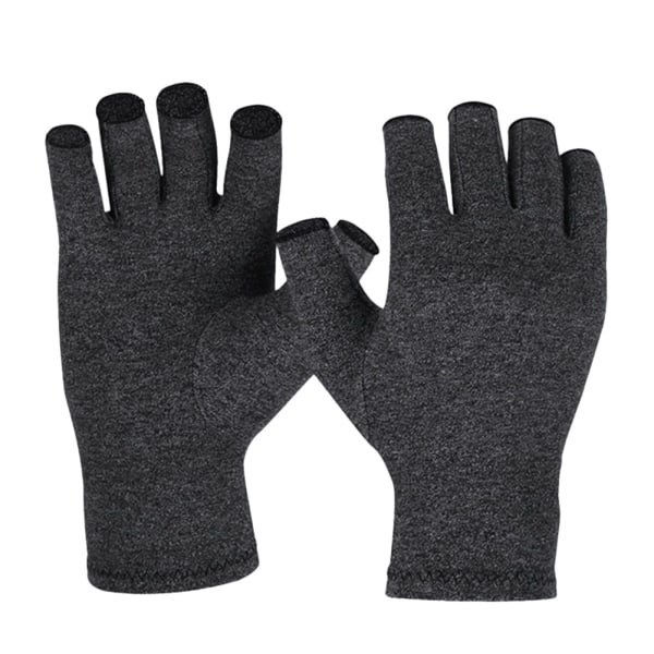 1 par fingerlösa handskar Anti-Artrit Smärtlindring Håll varma Unisex s