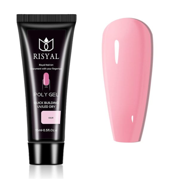 15ml Nails Poly Eetension Gel Förlängning Korta naglar Manikyrverktyg för manikyr nybörjare 4