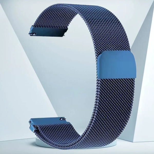 20mm 22mm Magnetisk Loop Rem För Samsung Galaxy Watch 3 4 5 40 44mm Armband Active 1/2 42/46mm Gear S3 för Bip GTR För Huawei gt 2 U 22mm