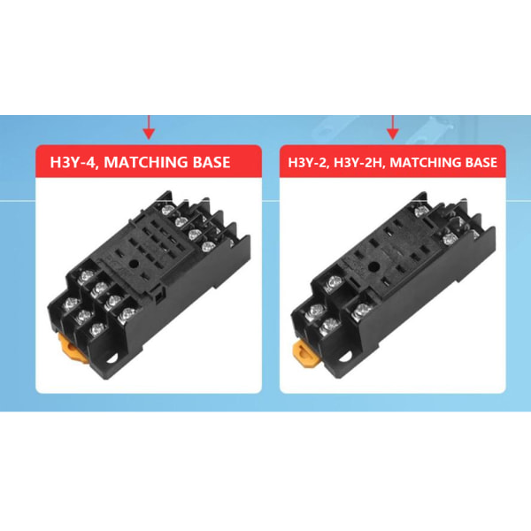 Miniatyr starttidsfördröjningsrelä Elektronisk digital display Strömavstängningsfördröjningskontroll för elektriska hushållsapparater 12vdc with base