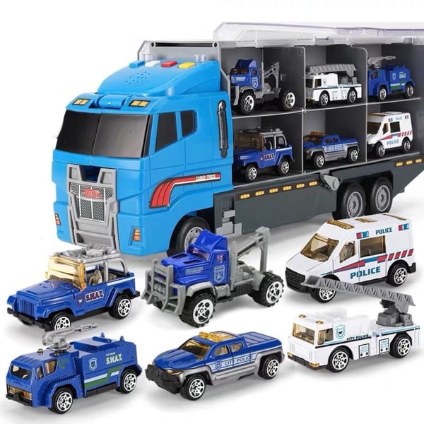 Legering plastmaterial Leksaksbilar Hållbar leksaksbil med slät kropp för att ge obegränsat roligt för barn rescue vehicle