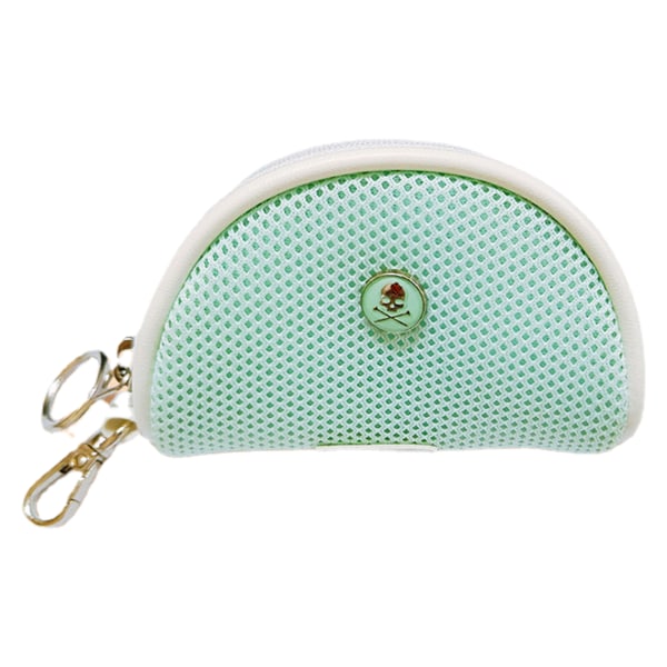 Creative Golf Ball Bag Pouch Hängbar nyckelring Lätt att bära för golftävlingar och träning green