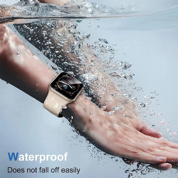Skärmskydd för Apple Watch 46mm 45mm 41mm 44mm 40mm 42mm 38mm 49mm Klar Hydrogel Film iWatch Series Ultra 10 9 8 7 6 SE 3 Series 789 45MM 5PCS