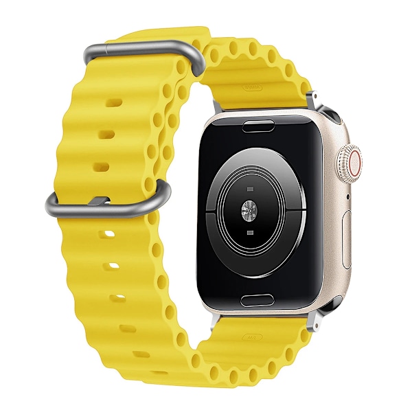 Silikon Ocean armband för Apple Watch band Ultra Series 9 SE iwatch 42mm 44mm 45mm 49mm 38mm 40mm 41mm correas 49 44 45 mm band Y 38mm 40mm 41mm