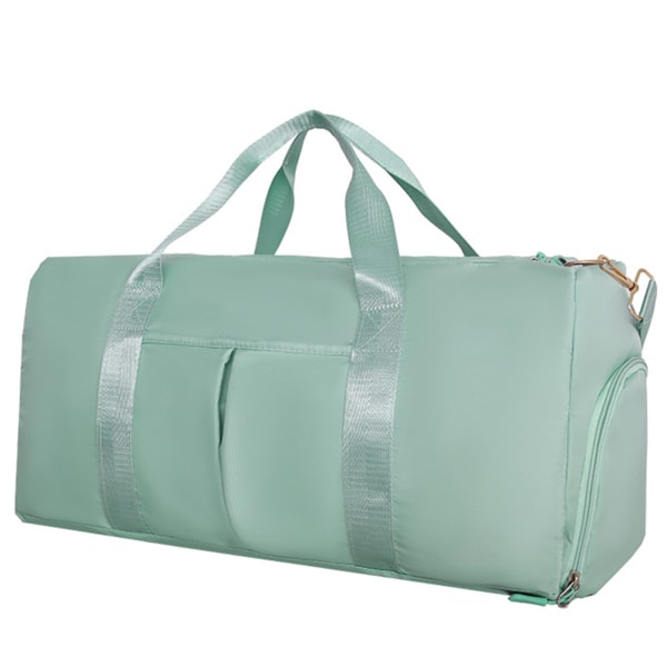 Bärbar fitness med stor kapacitet resväska med skofack green