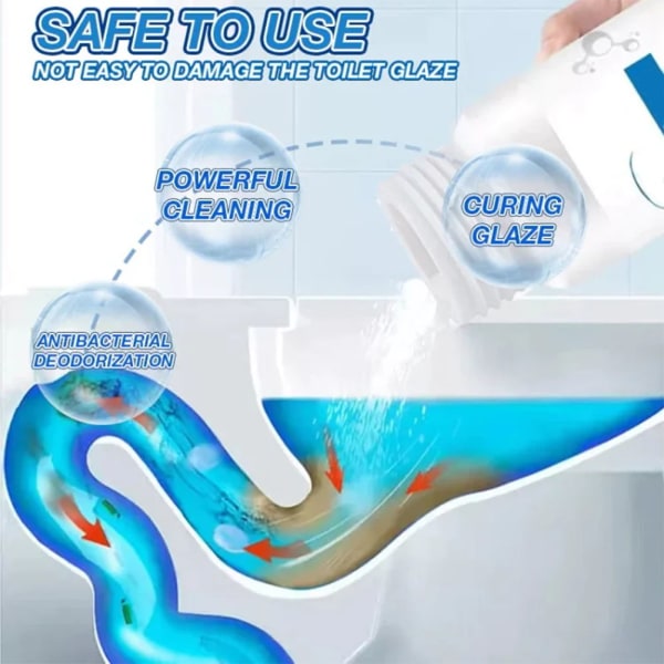 Toalett Active Oxygen Agents Kraftfullt 360 graders allroundvårdande rengöringsmedel 110g