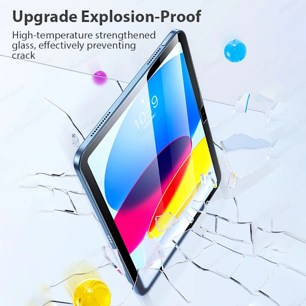 Härdat Glas För Ipad Pro 12.9 11 4:e 6:e 2022 Air 5 4 3 Skärmskydd För Ipad 9 9:e 10:e Generationen Mini 6 2021 10.2 9.7 Pro3 4 5 6th12.9inch
