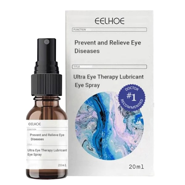 Relieving Eye Fatigue Eye Spray Naturliga ingredienser Mild Eye Care Spray för suddig närsynthet Trötthet Ögon default