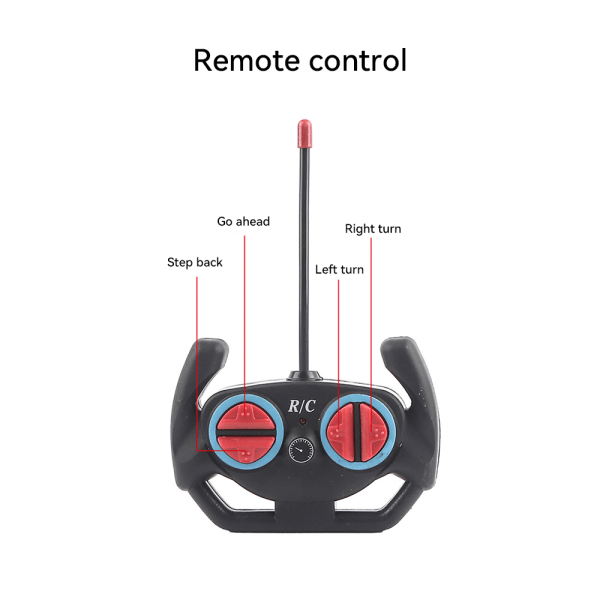 Fyrvägsfjärrkontroll Elektrisk leksaksbil Miniracingbilsmodell Modesportbil 2 ordinary paragraph