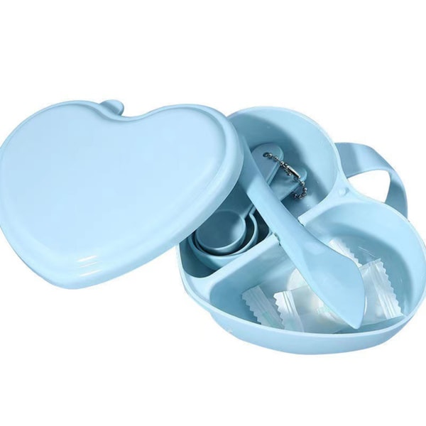 Hjärtformad skål Face Pack Mixing Bowl Tool Kit för Beauty Makeup Spa mask bowl