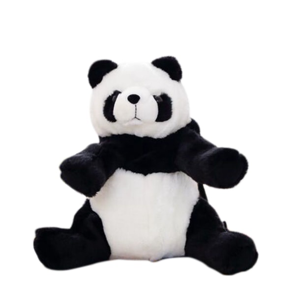 35x22cm Tecknad Panda Ryggsäck Axelväska Animal Plysch Doll för Boy Girl default