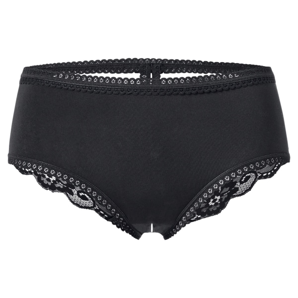 Damtrosa Andas Hipster Trosor Underkläder Bekväma G-string Trosor För Dam Tjej Nyhet black xxxl