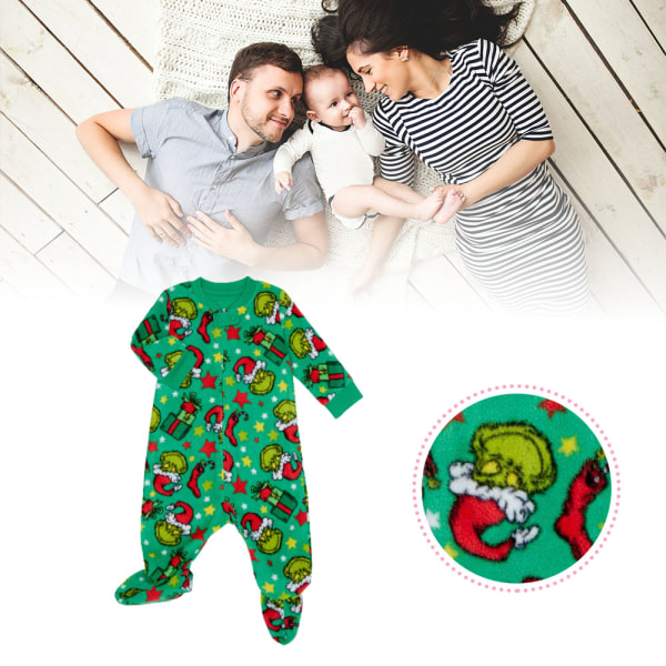 Familjematchande kläder för jul Pyjamasset Set nattkläder med printed child 44877