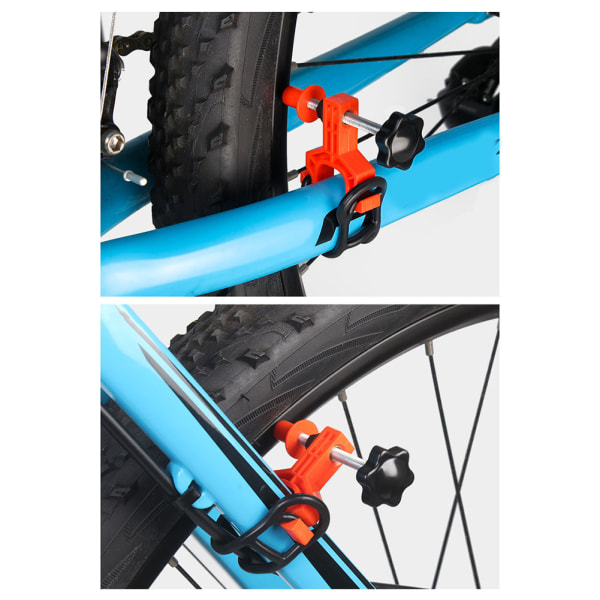 Mountainbike Fälgjustering Set Lätt cykelhjul Korrigering Reparationsverktyg Cykelreparationsverktyg blue a