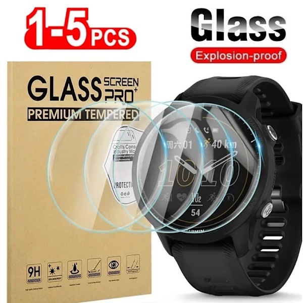 Härdat Glas Kompatibelt med Garmin Forerunner 45 245 745 945 55 255 255S 955 165 235 735 935 Skärmskyddsfilm Forerunner 955 3pcs Glass
