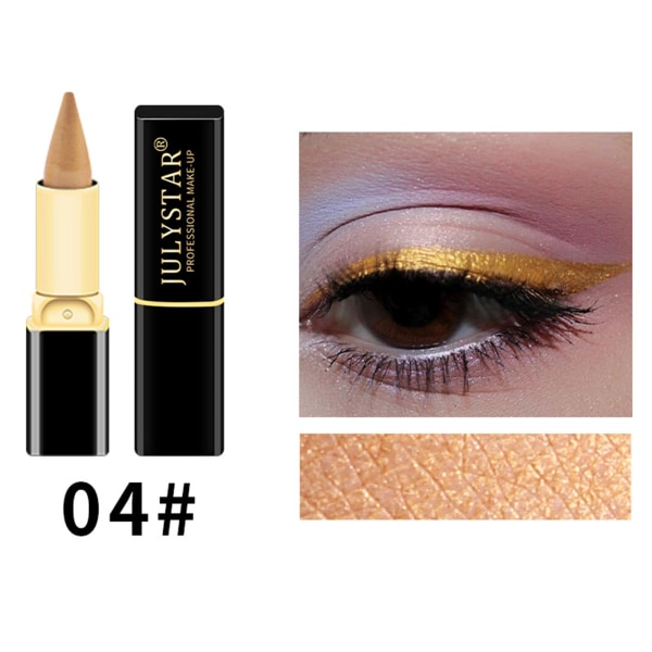Snabbtorkande vattentät eyeliner Smidig Lättfärgad Eyeliner Pen Sminkverktyg för kvinnor 4