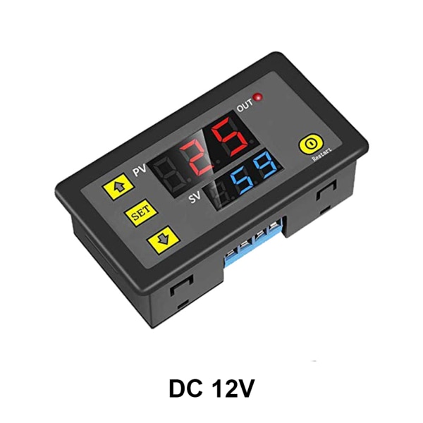 Enkel användning Automatisk avstängningstidsrelä Tydligt digitalt displaytidrelä för att säkerställa säker användning av elektrisk utrustning dc 12v