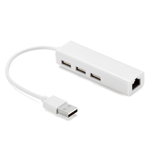 4-portar USB Hub Expansion Splitter Plug and Play Samtidig användning Splitter Stöd för flera videoprogram default