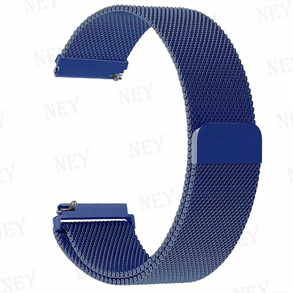Milanese Armband för Xiaomi Redmi Watch 5 Active Metallögla Rostfritt Stål Armband Redmi Watch 5 Lite Magnetisk 20mm-22mm Armband blue 5 Redmi Watch 5 Active