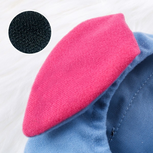 Pet Hat Varm Vindtät Söt Dress Up Cap Pet Fun Huvudbonad Cosplay Tillbehör För Katt Hund Ny blue m