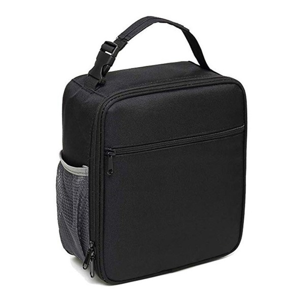 Isolerad matsäck Oxford tyg dragkedja Bento kylkub med mesh 7L black