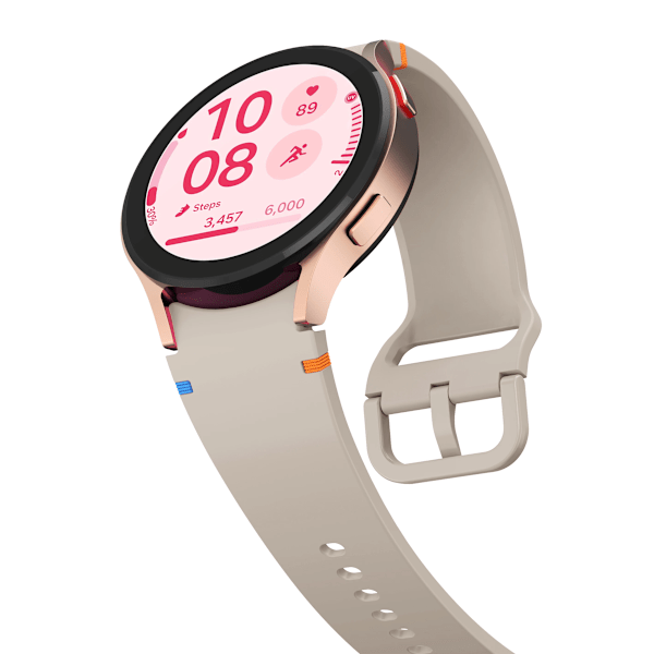 officiell webbplats Armband för Samsung Galaxy Watch 7 FE 44mm 40mm Silikonarmband Galaxy Watch6 4 6 Classic 5 pro band 43mm 47mm starlight Galaxy watch FE