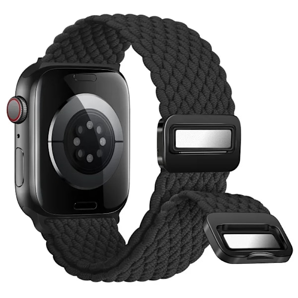 Nylonarmband för Apple Watch Ultra 49mm 10 46mm 42mm 9 8 7 45mm 41mm magnetiskt armband för iwatch 6 5 4 3 SE 44mm 40mm Rem Z Blue gree S10-42MM 38 40 41MM