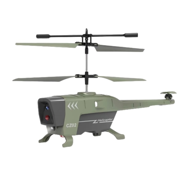 Barn RC Helikoptrar med höjd Håll en nyckel Start/landning för barn och nybörjare a army green