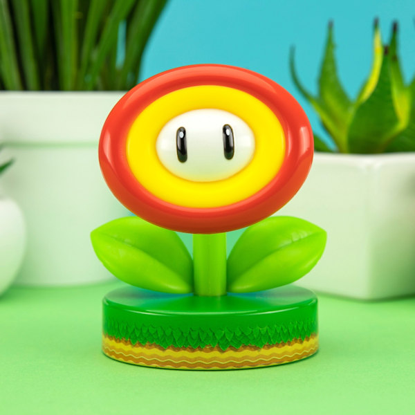 Super Mario Fire Flower - Lampa - Icon Light