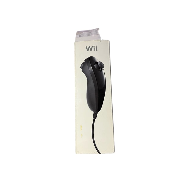 Nunchuk Svart Med Kartong - Nintendo Wii