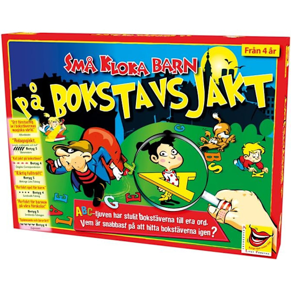 Små Kloka Barn På Bokstavsjakt