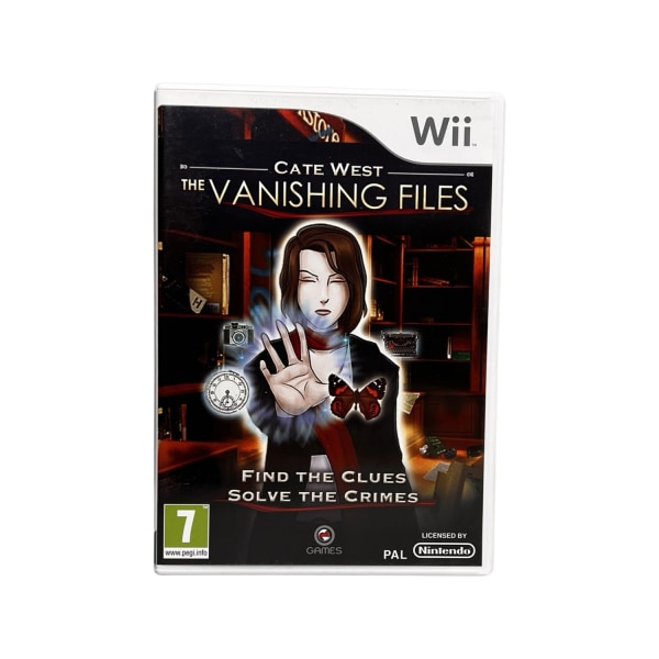 Cate West The Vanishing Files - Nintendo Wii