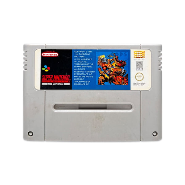 Gods SNES Spel