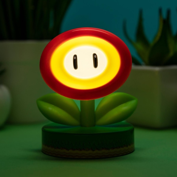 Super Mario Fire Flower - Lampa - Icon Light