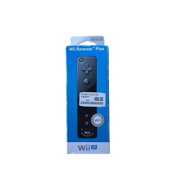 Svart Nintendo Wii/Wii U Original Kontroll Med Inbyggd Wii Motio