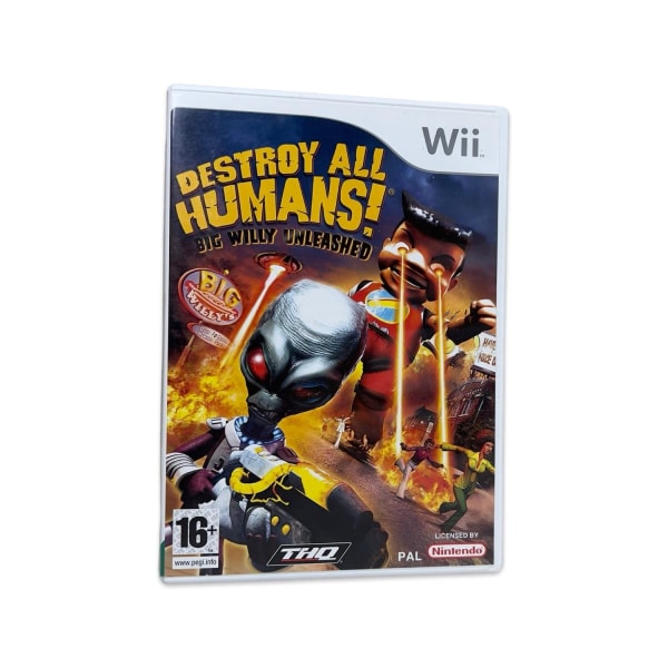 Big Willy Unleashed DESTROY ALL HUMANS- Nintendo Wii