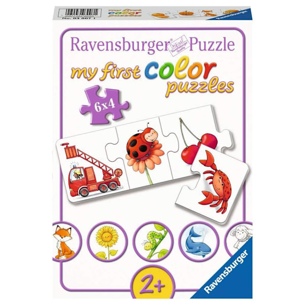 My First Color Puzzles - 4 Bitar