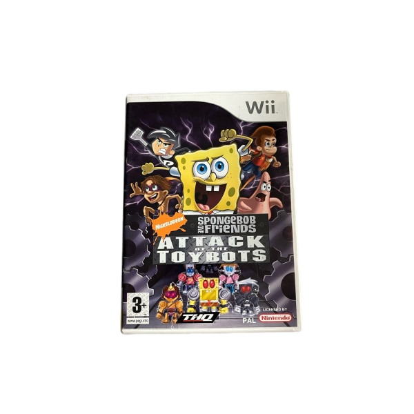 Spongebob And Friends Attack Of The Toybots - Wii