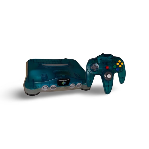 Nintendo 64 - Klar blå/hvit
