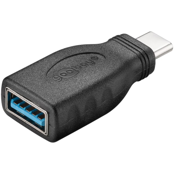 Adapter USB-C till USB 3.0 SuperSpeed 5 Gbit/s svart