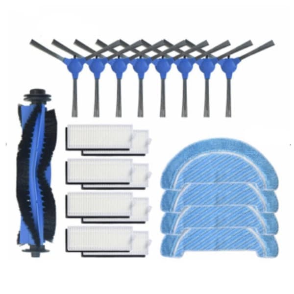 Kompatibel Cecotec Conga 1790 Filtermopp Duk Huvudsidoborste 1 set accessory