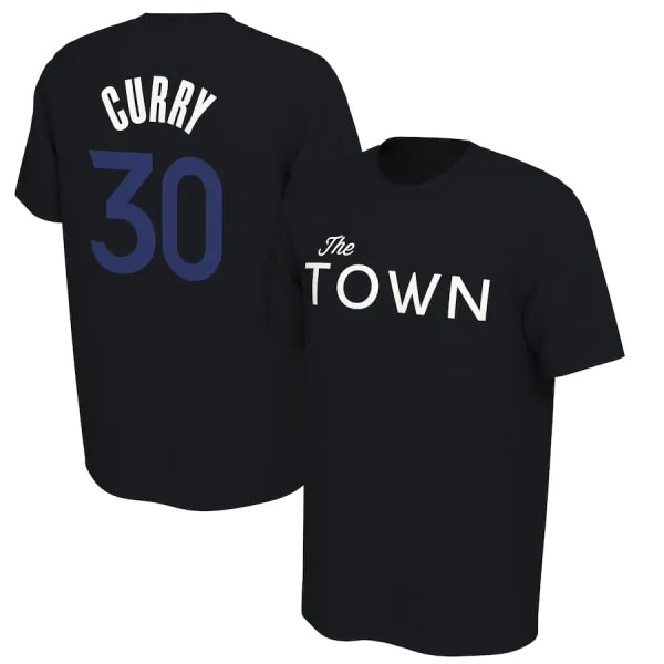 NBA T-shirt Warrior Curry Basketball Kortärmad sporttröja C9 L
