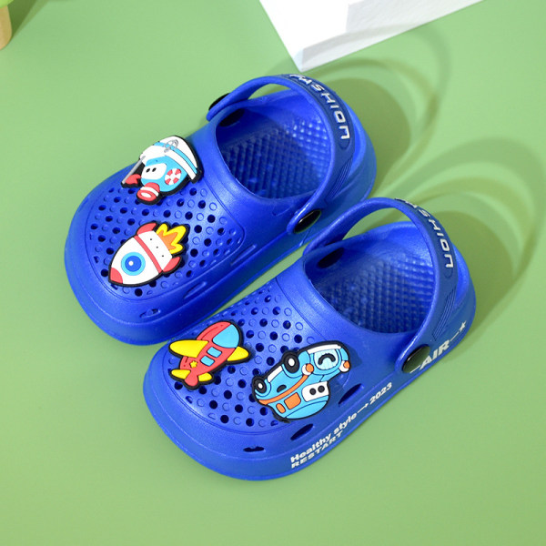 kid Sandal Princess Baotou Hole Shoe Spädbarn Baby Sandal Tofflor Length  inside18 28-29#blue 647a | Length inside18 | 28-29#blue | Fyndiq
