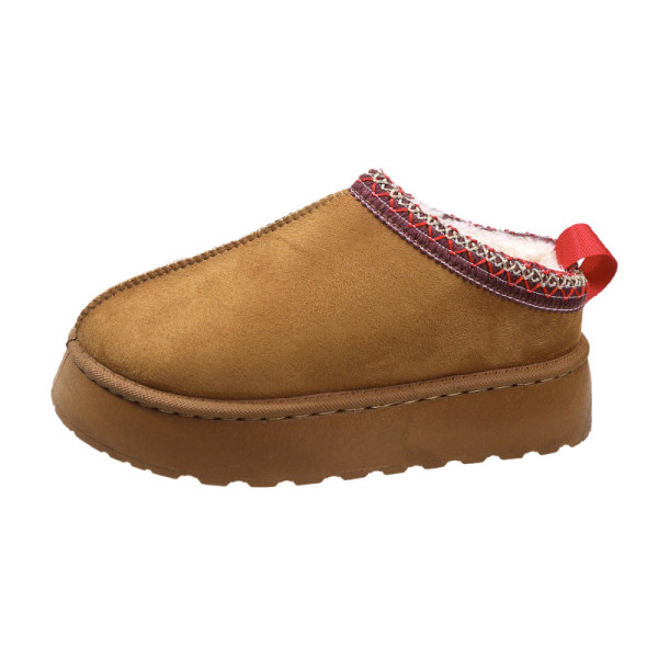 Snowboots plyschisolering utan klackar halvtofflor bomullsskor tasmin slippers tan 39#UGG